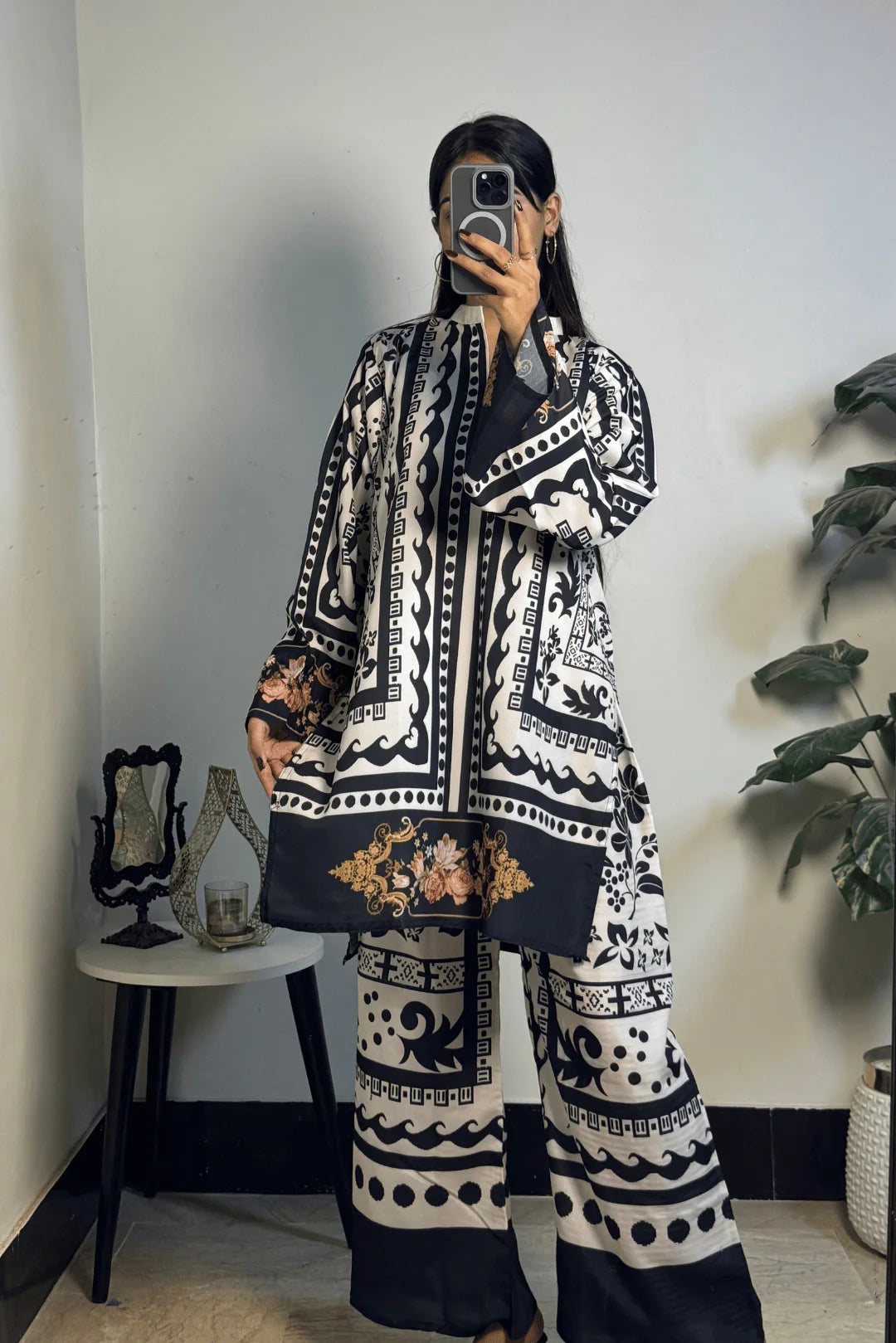 Bloom 2 Piece Printed Suit