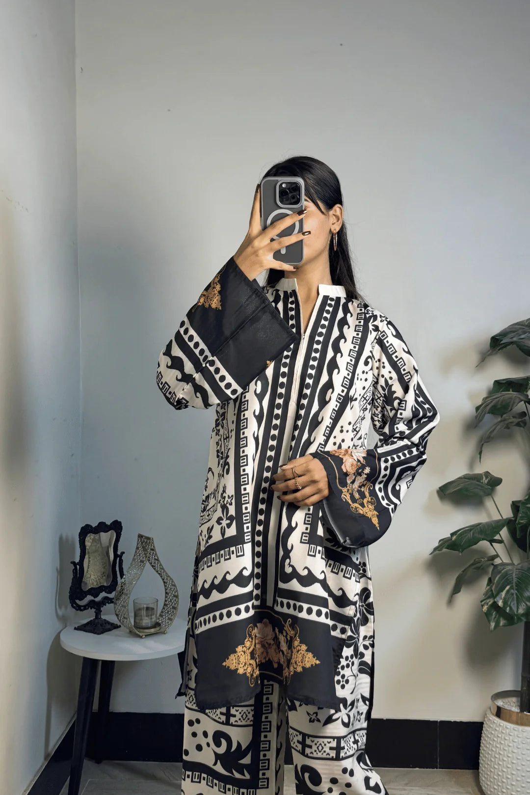 Bloom 2 Piece Printed Suit