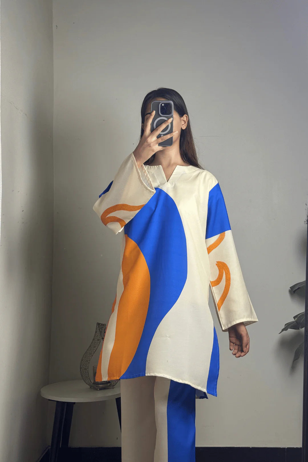 Charm 2 Piece Printed Suit