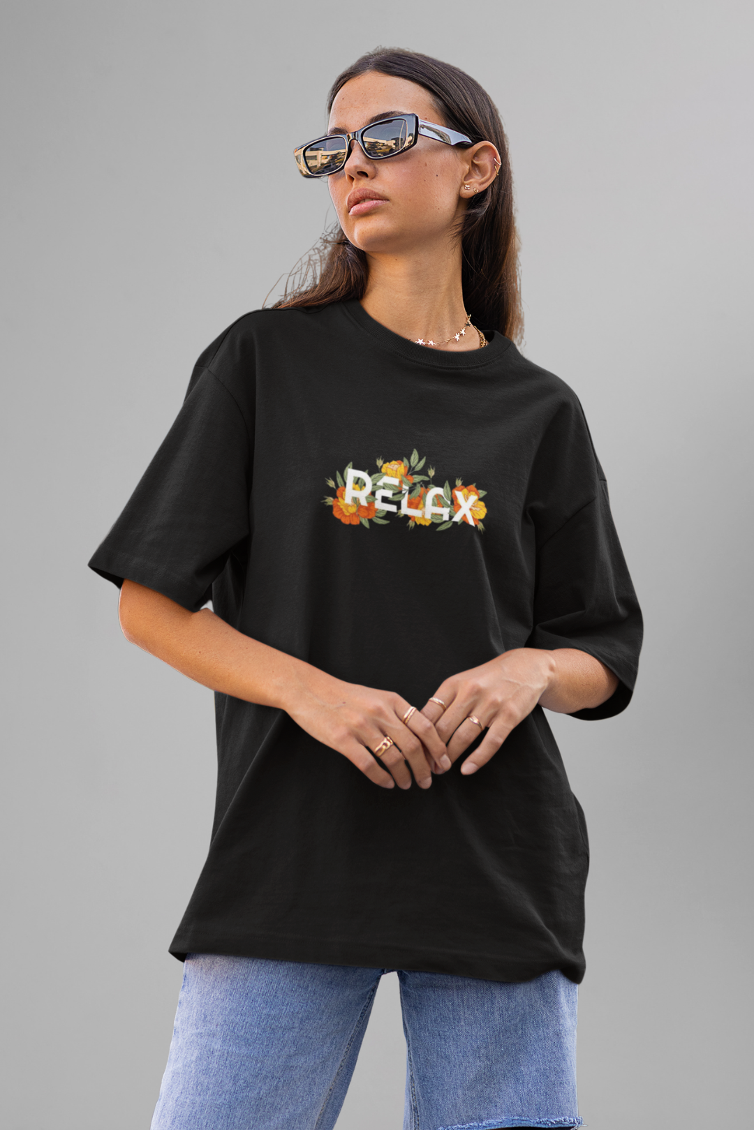 OVERSIZED T-SHIRT BLACK(09)