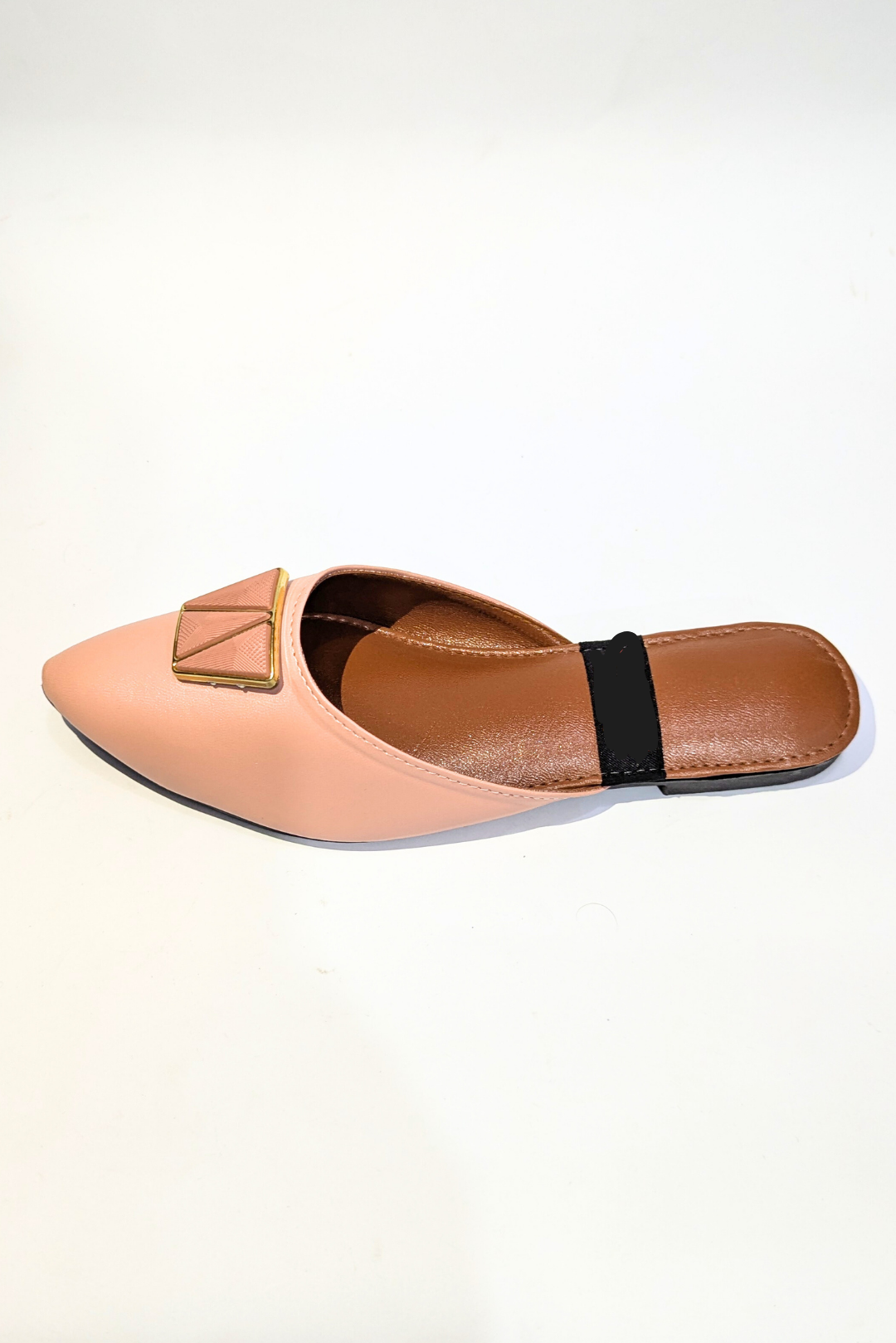 Peach Mule Pumps 0018