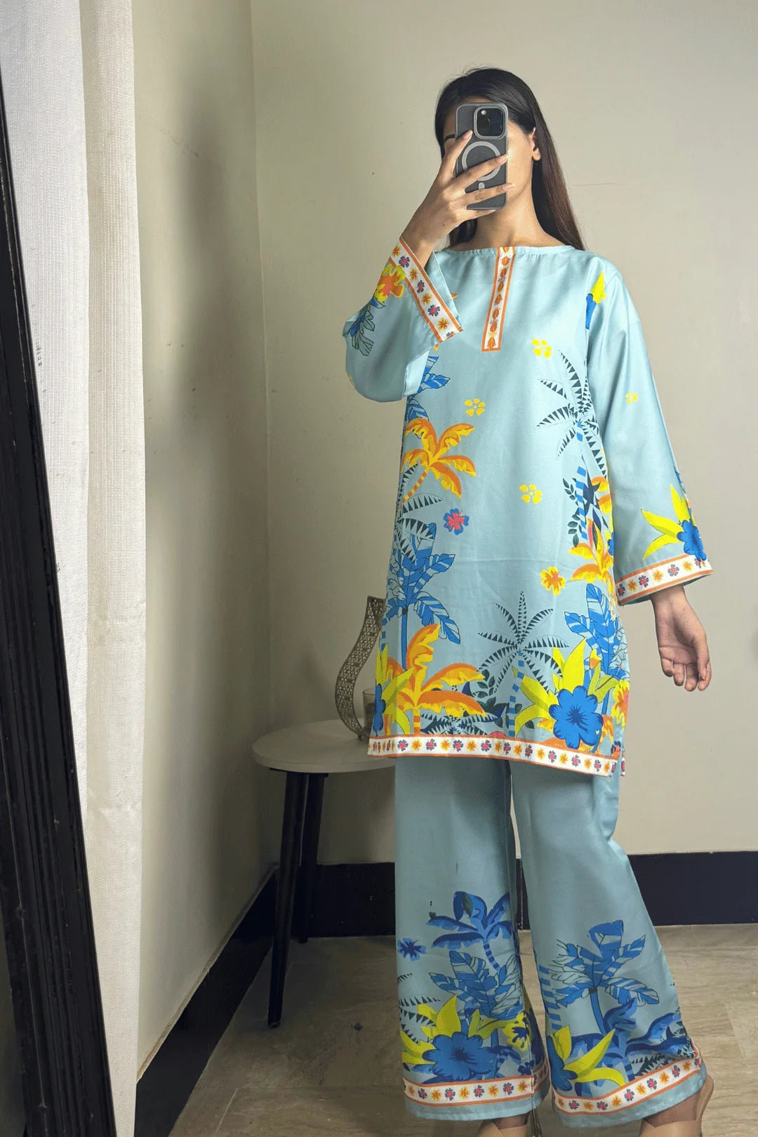 Breeze 2 Piece Printed Suit