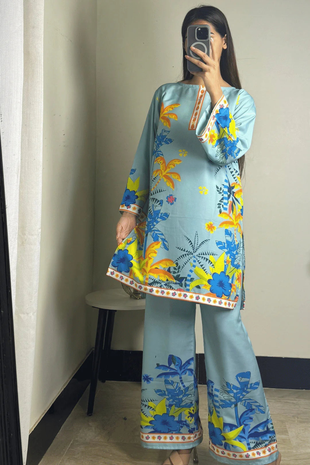 Breeze 2 Piece Printed Suit