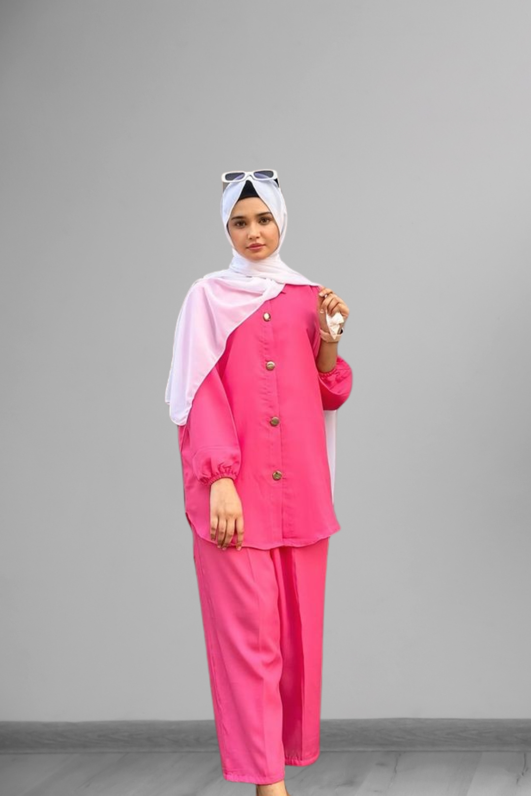 LIGHT PINK CO-ORD SET