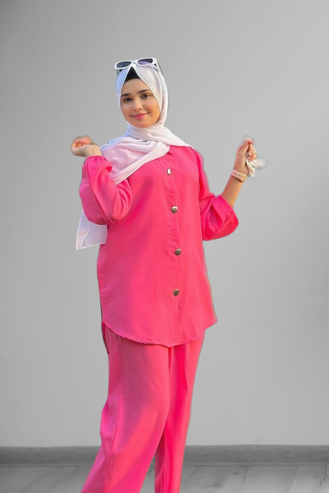 LIGHT PINK CO-ORD SET