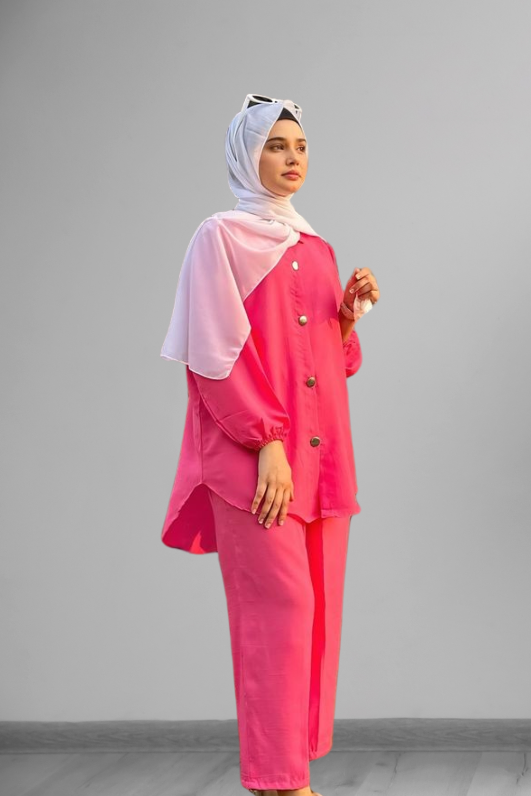 LIGHT PINK CO-ORD SET