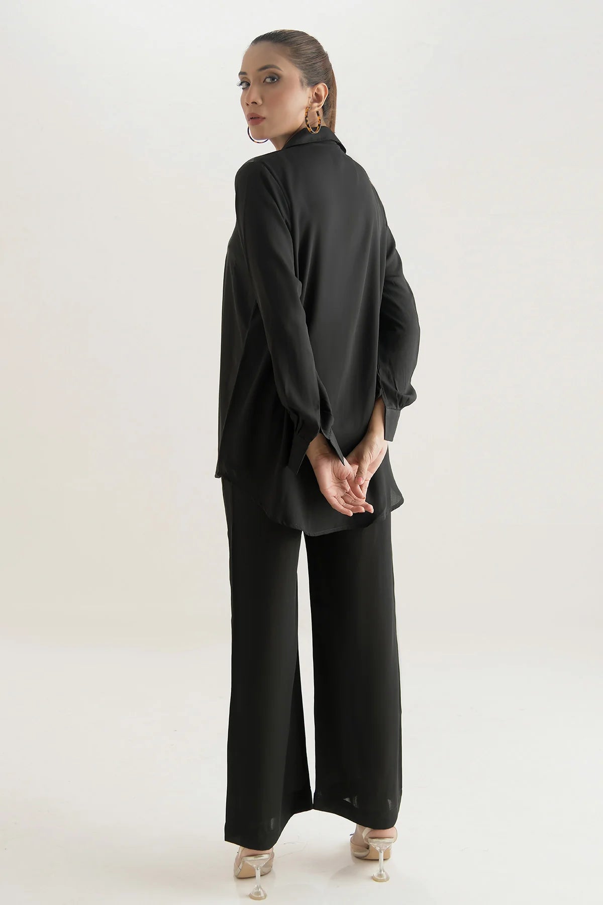 BLACK CO-ORD SET(01)