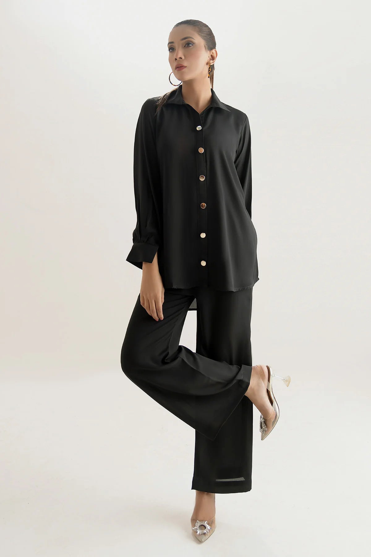 BLACK CO-ORD SET(01)