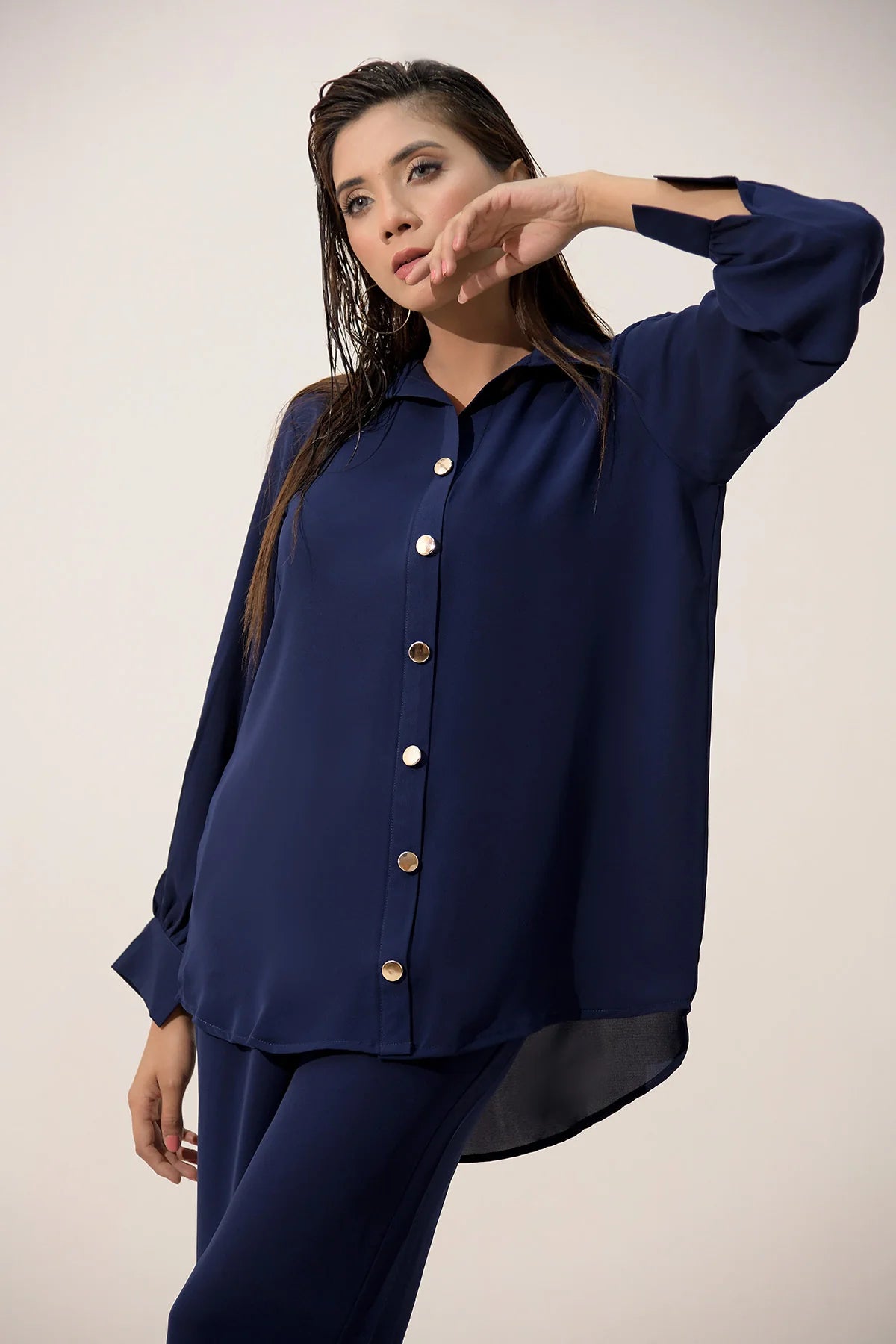 NAVY BLUE CO-ORD SET(01)