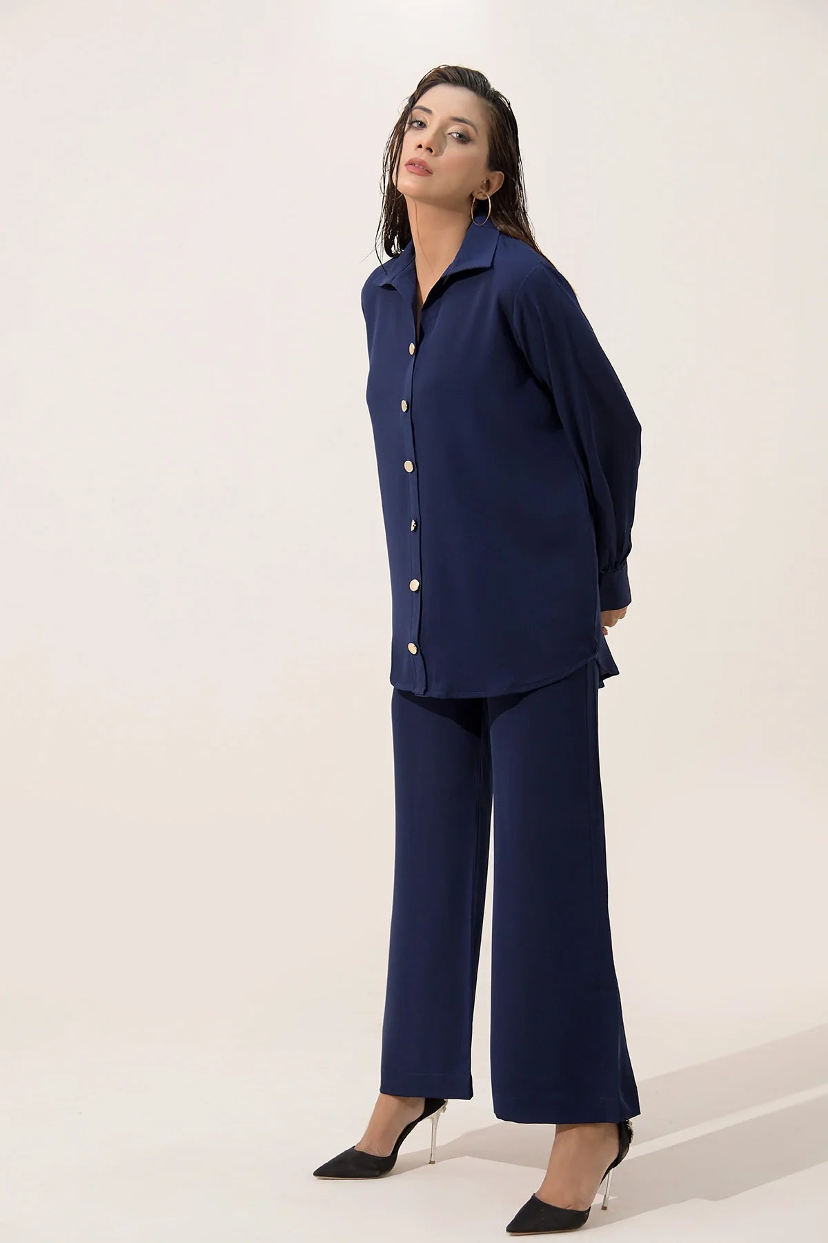 NAVY BLUE CO-ORD SET(01)