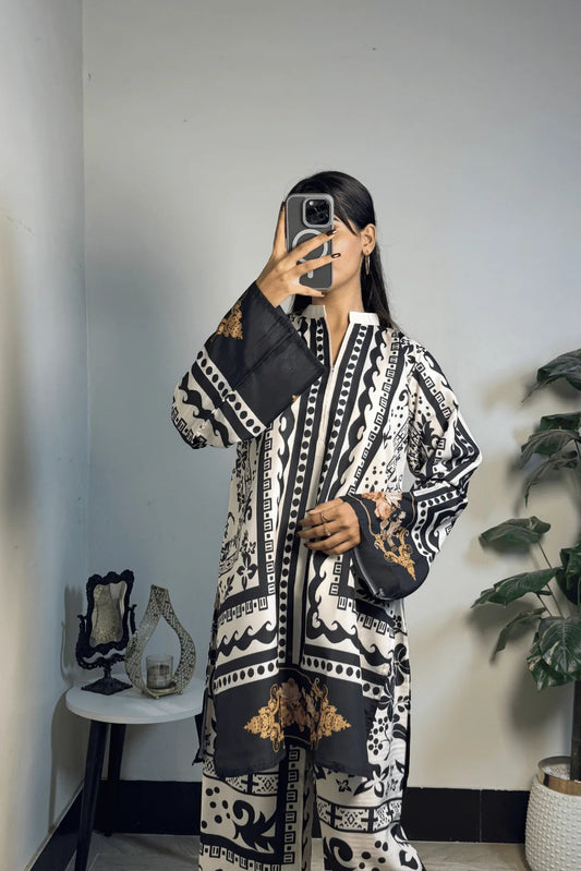 Bloom 2 Piece Printed Suit