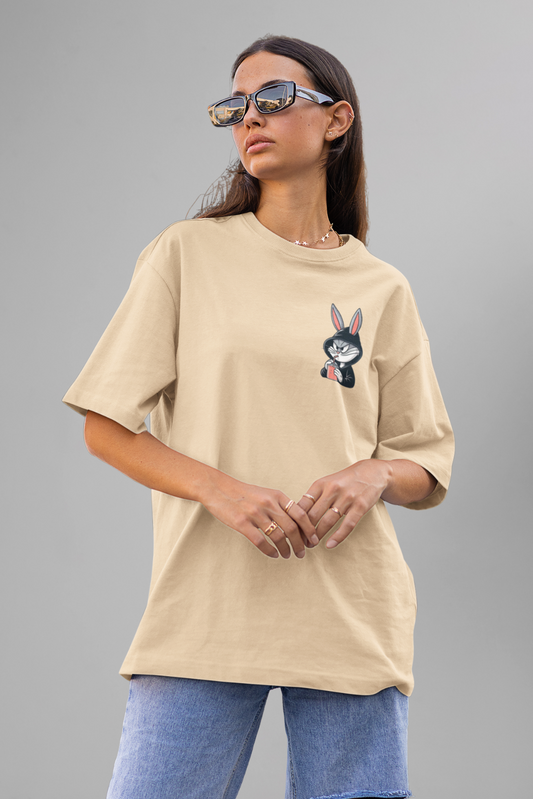OVERSIZED T-SHIRT BEIGE(016)