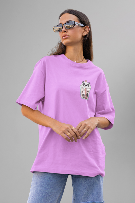 OVERSIZED T-SHIRT LILAC(019)