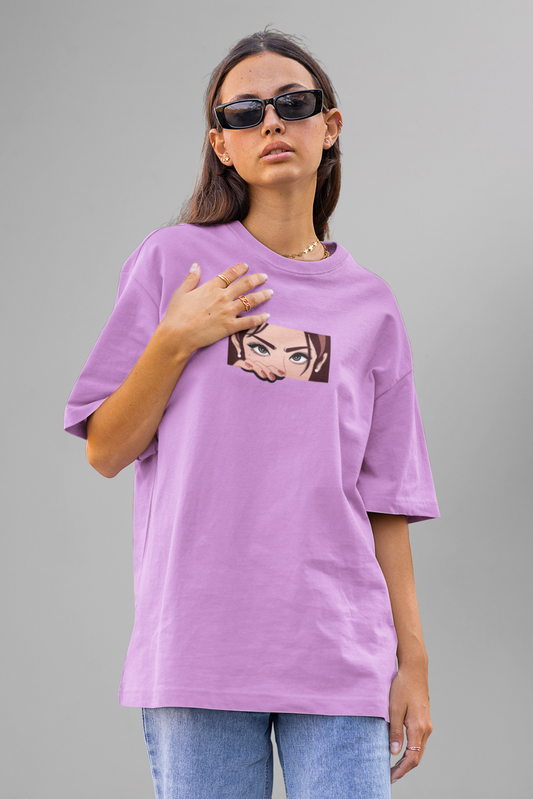 OVERSIZED T-SHIRT LILAC(014)