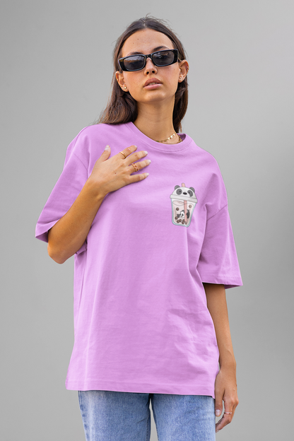 OVERSIZED T-SHIRT LILAC(019)