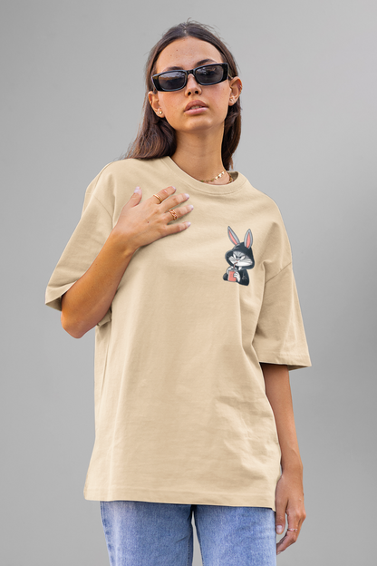 OVERSIZED T-SHIRT BEIGE(016)
