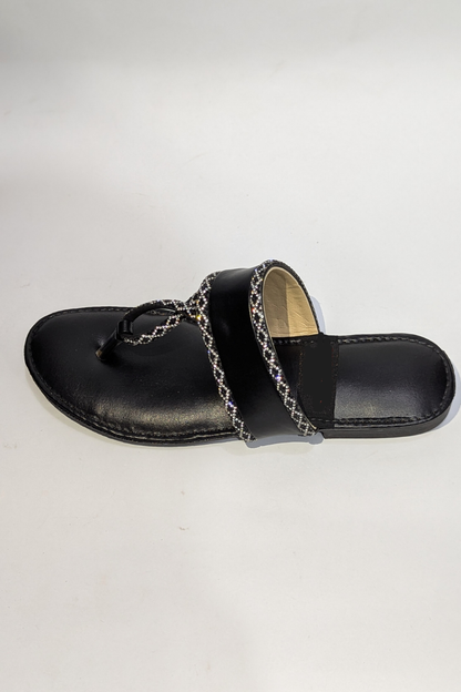 Black Tia Chappal 002