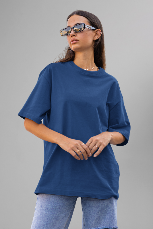 OVERSIZED T-SHIRT NAVYBLUE(05)