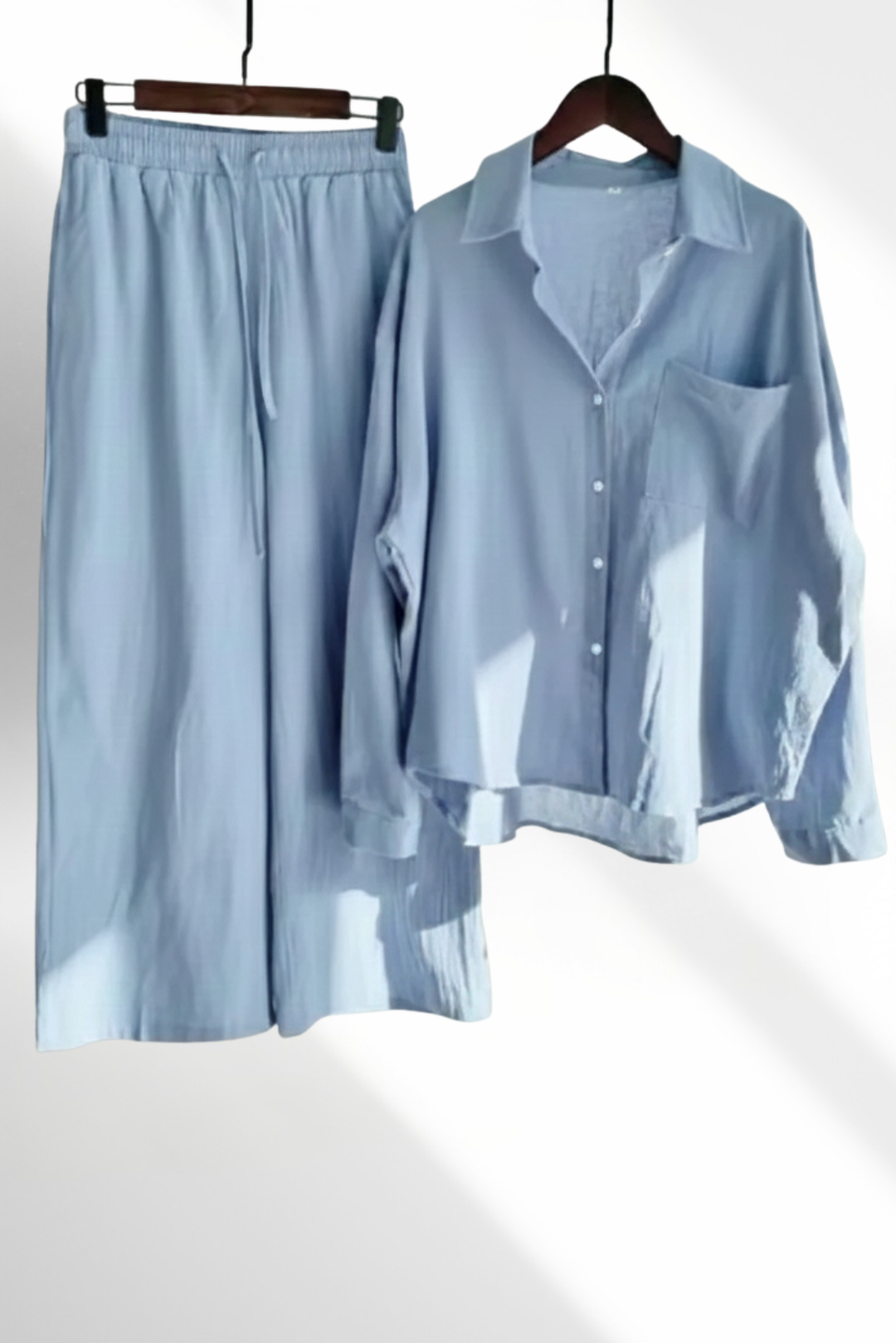 SKY BLUE ESSENTIAL CO-ORD SET