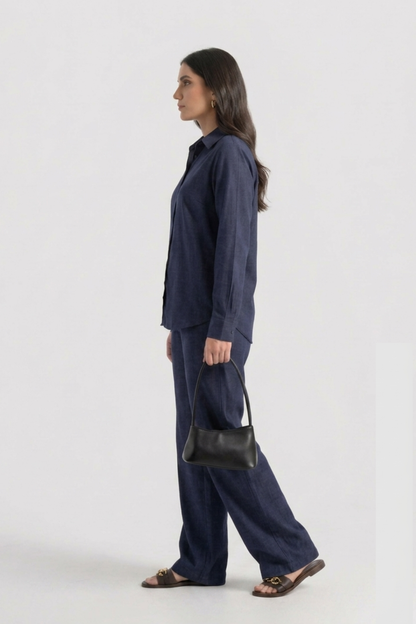 NAVY BLUE ESSENTIAL CO-ORD SET