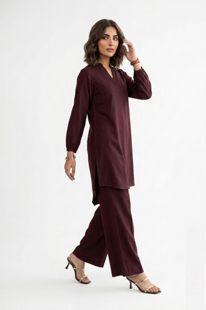 MAROON 1 CO-ORD SET