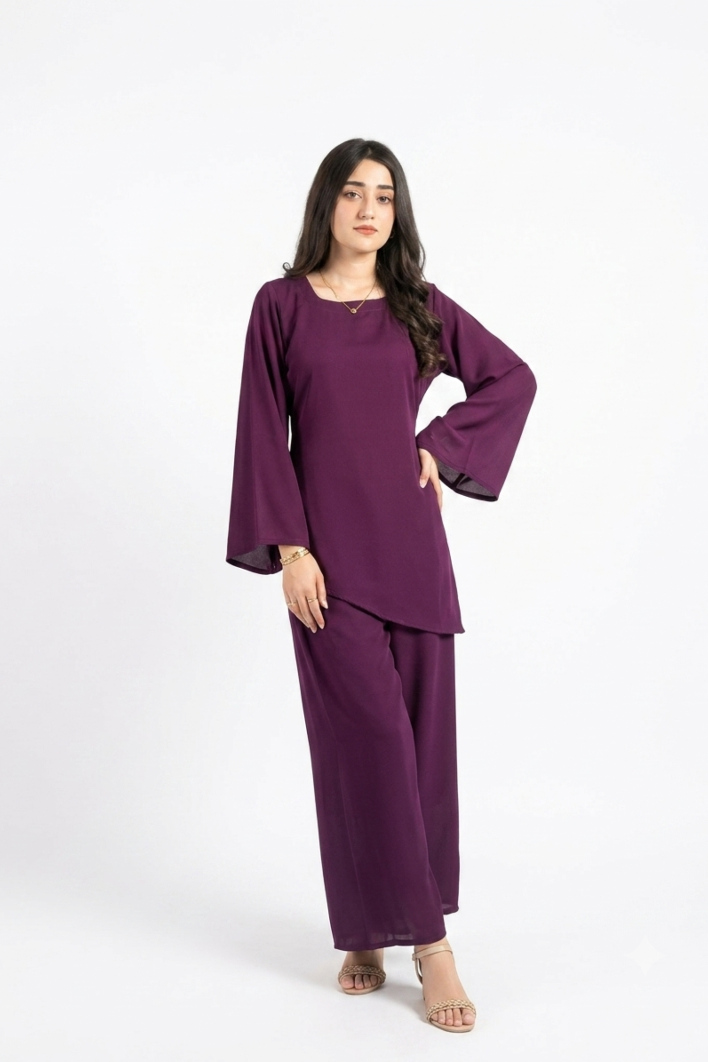IRIS PURPLE CO ORD SET