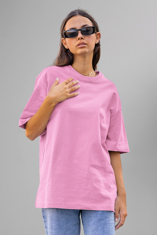 OVERSIZED T-SHIRT PINK(08)