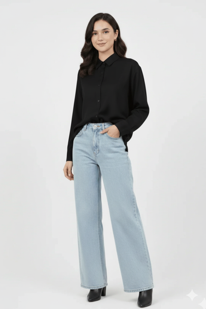 Black Envy Button-Down Shirt