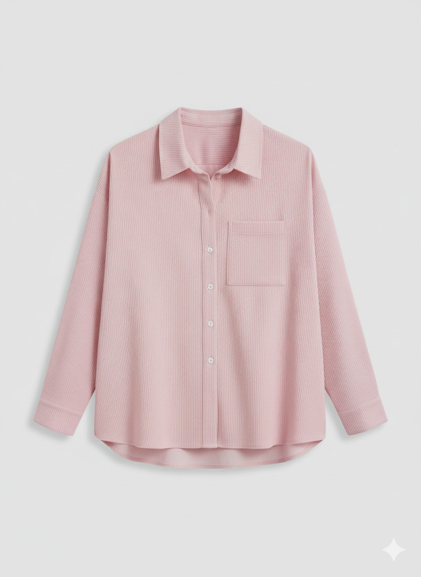 Pink Stripes Button-Down Shirt