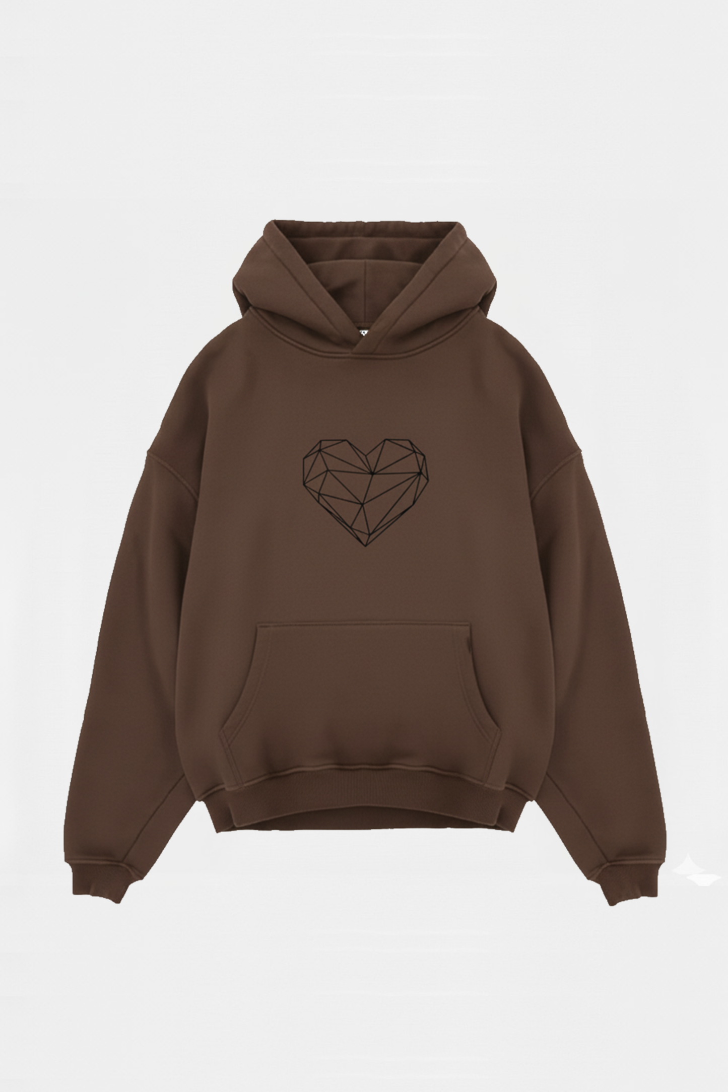 BLACK HEART HOODIE