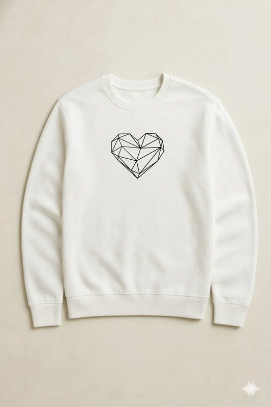 BLACK HEART SWEATSHIRT